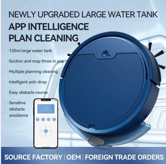 AeroClean Pro | 3-in-1 Intelligent Sweeping & Mopping Robot Vacuum