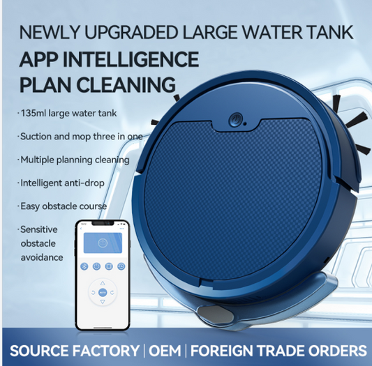AeroClean Pro | 3-in-1 Intelligent Sweeping & Mopping Robot Vacuum