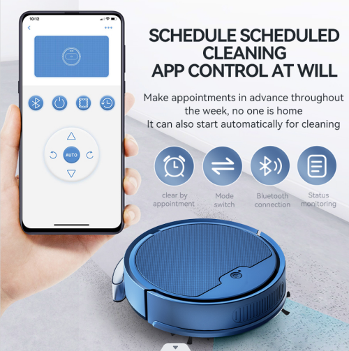 AeroClean Pro | 3-in-1 Intelligent Sweeping & Mopping Robot Vacuum