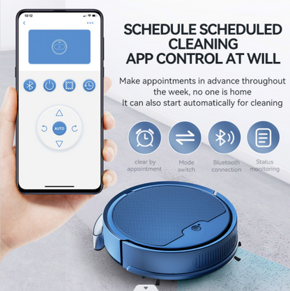 AeroClean Pro | 3-in-1 Intelligent Sweeping & Mopping Robot Vacuum