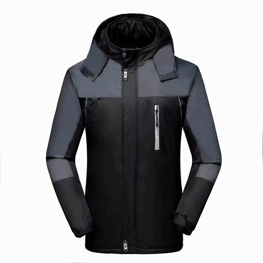 Waterproof hooded jacket
