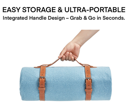 Machine Washable Extra Large Picnic Blanket - Waterproof & Sandproof