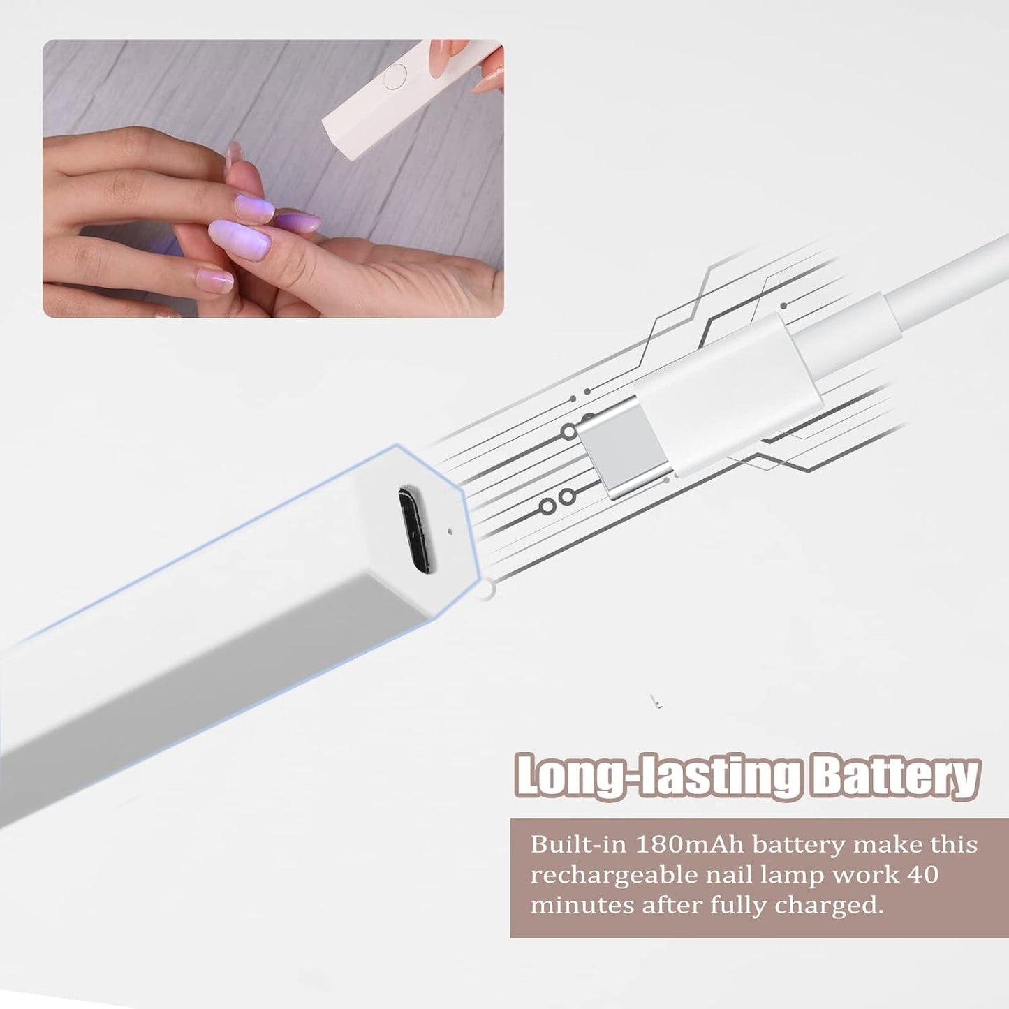 LED UV Mini Nail Lamp