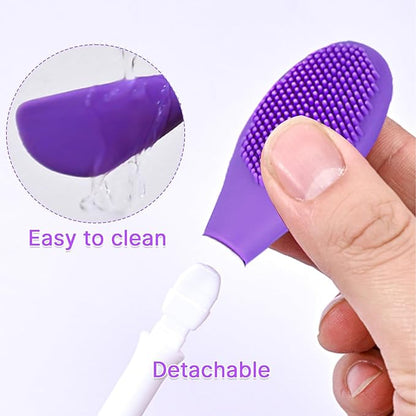 Double Headed Silicone Face Brush