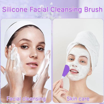 Double Headed Silicone Face Brush
