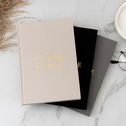 The Eternal Gratitude Journal: Premium A5 Gold-Edged Undated Self-Care Planner & Reflection Notebook (Luxury Fabric Edition)