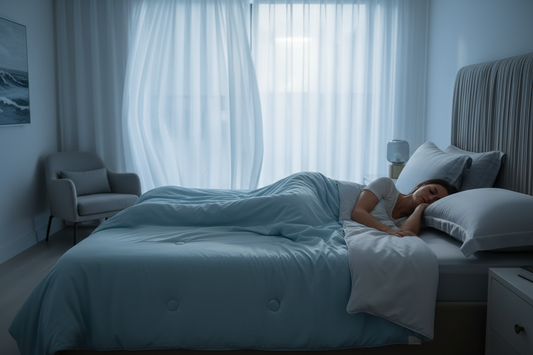 Minimalist Cooling Summer Quilt | Luxury Breathable Bedding