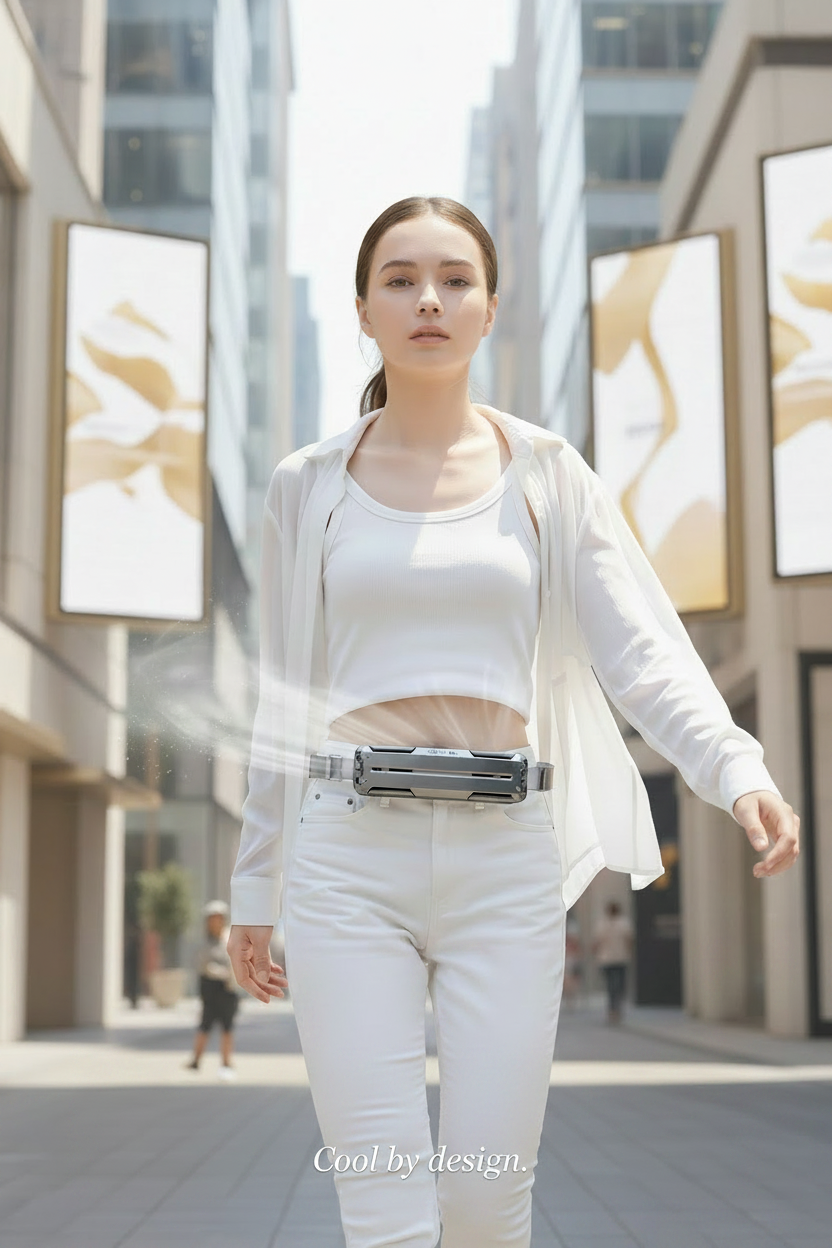 AeroCore | Minimalist Cybernetic Ice-Belt Climate System