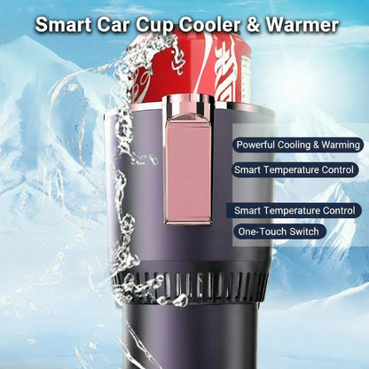 Premium 2-in-1 Car Beverage Cooler and Warmer with Secure Tracked Global Shipping