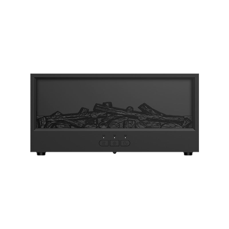 Serene Hearth | 3D Flame Simulation Aroma Diffuser & Humidifier