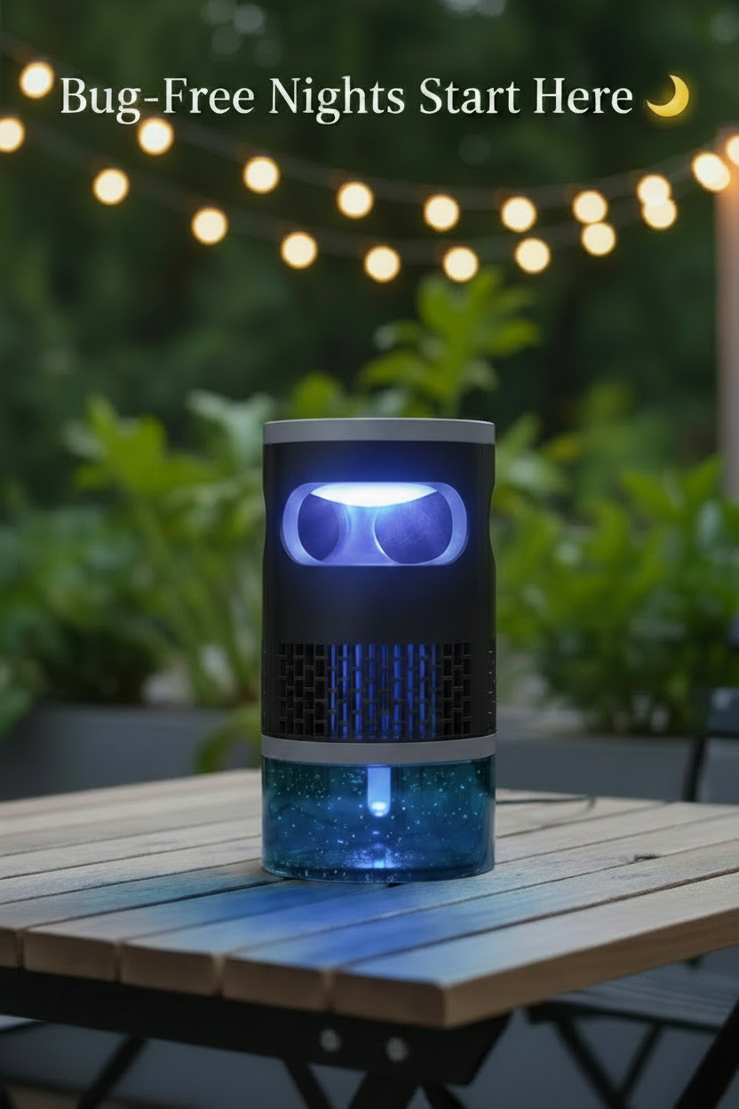 The Aura Eclipse: Intelligent Silent Photodynamic Insect Trap