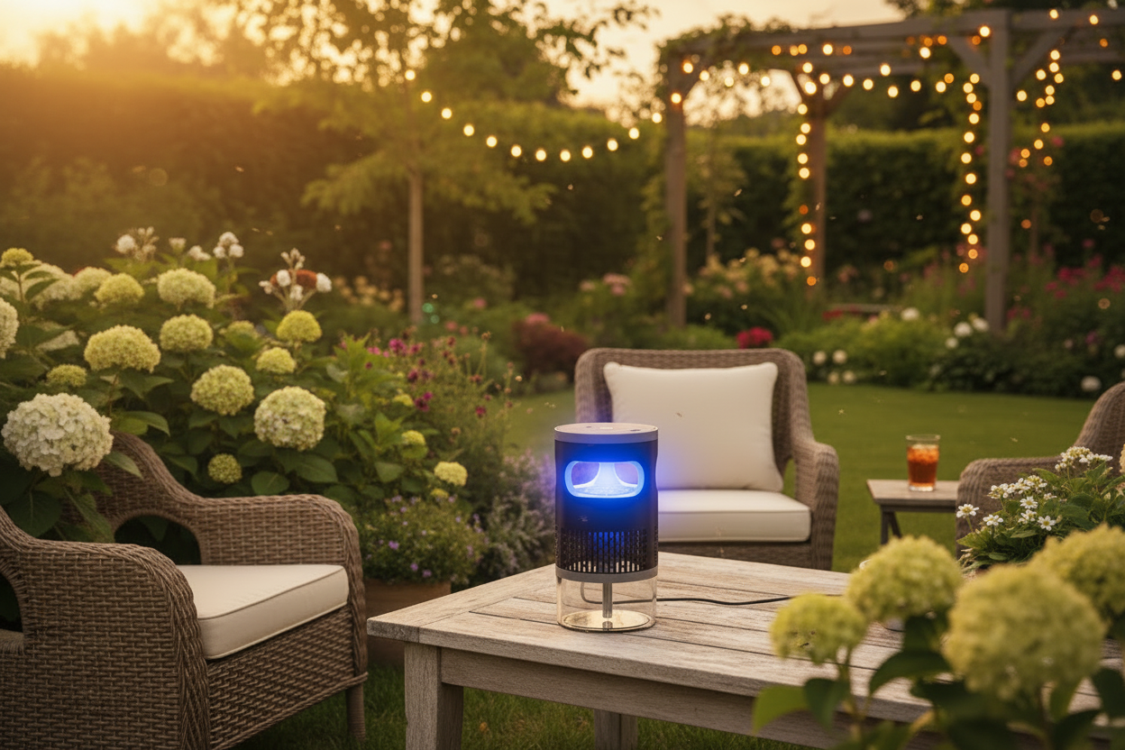 The Aura Eclipse: Intelligent Silent Photodynamic Insect Trap
