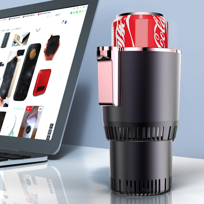 Premium 2-in-1 Car Beverage Cooler and Warmer with Secure Tracked Global Shipping