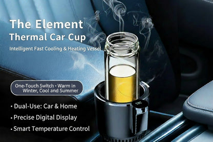 Premium 2-in-1 Car Beverage Cooler and Warmer with Secure Tracked Global Shipping