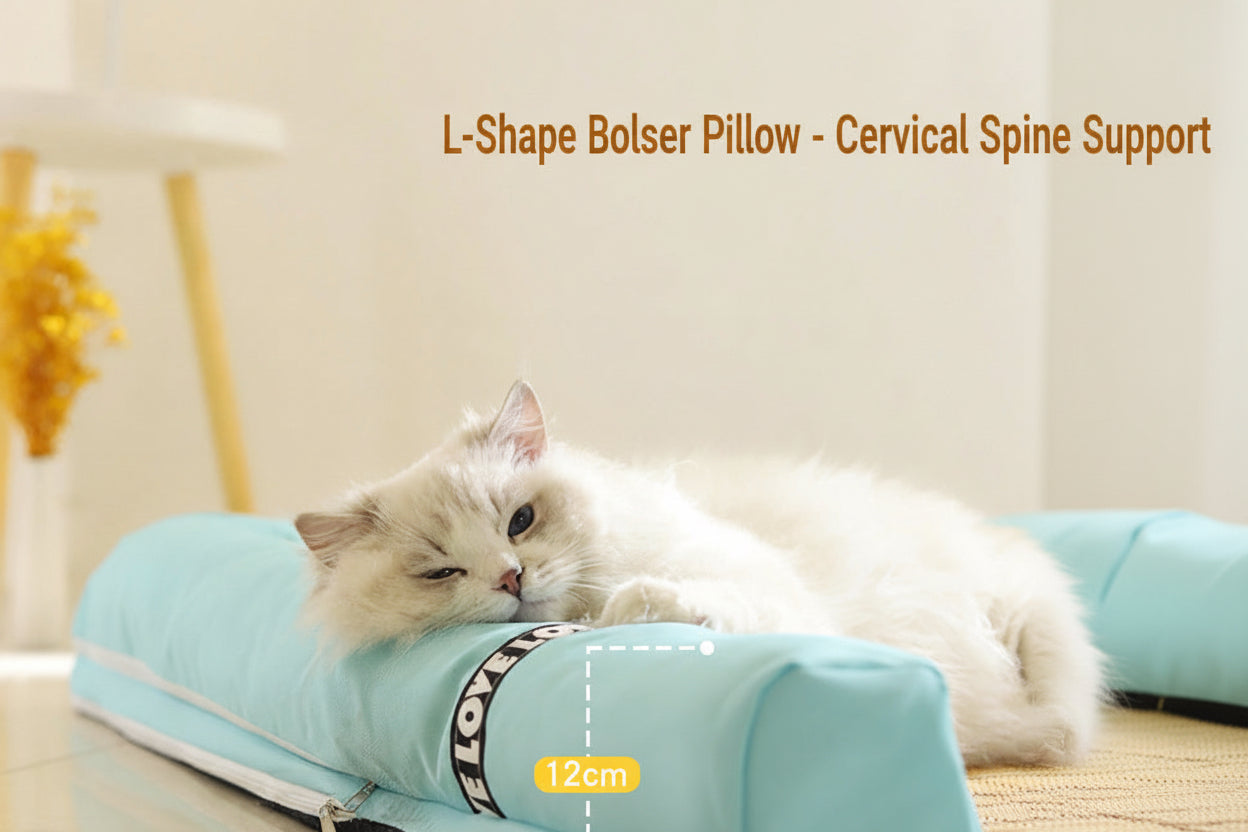 ZenBreeze | Orthopedic Rattan Woven Pet Cooling Mat Lounger