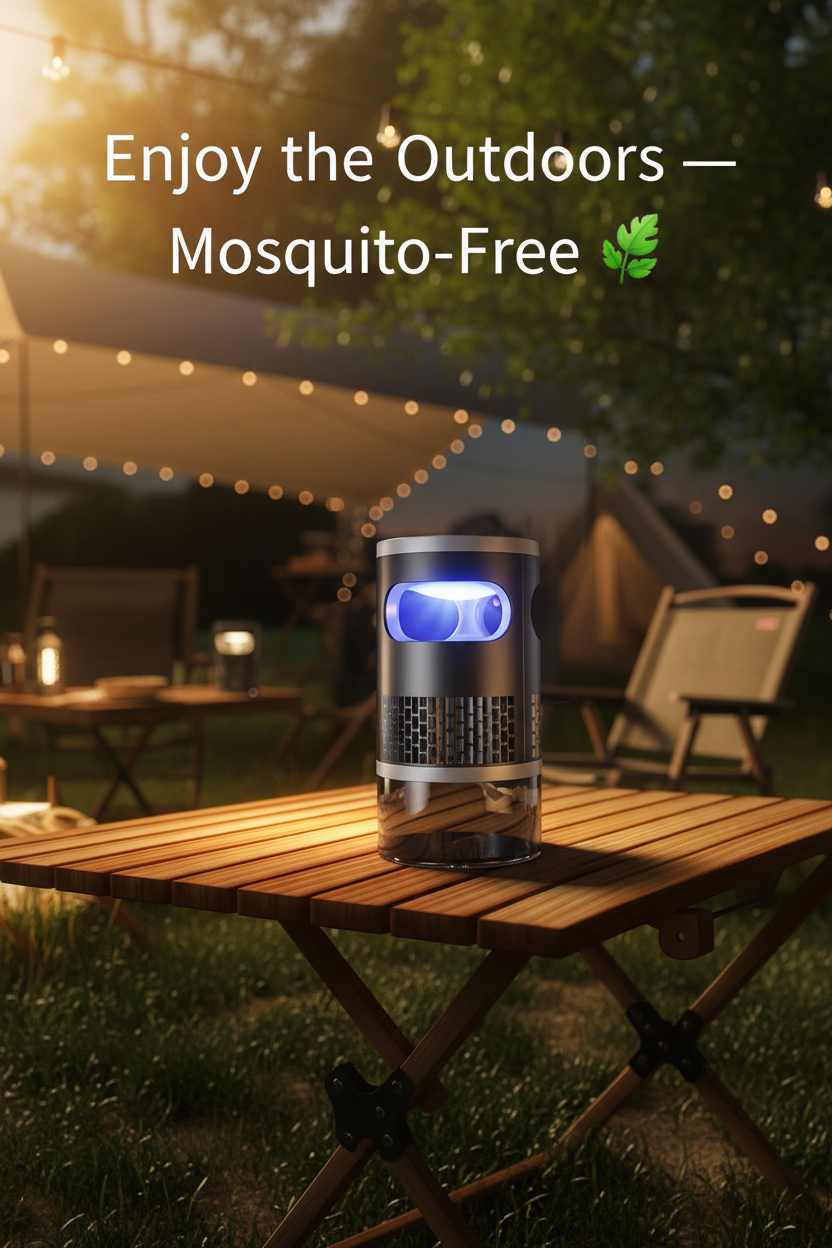 The Aura Eclipse: Intelligent Silent Photodynamic Insect Trap