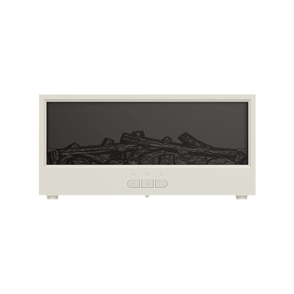 Serene Hearth | 3D Flame Simulation Aroma Diffuser & Humidifier
