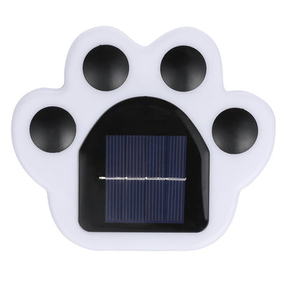 Solar Paw Print Garden Lights - Waterproof LED Decorative Pathway Lights (Auto On/Off)