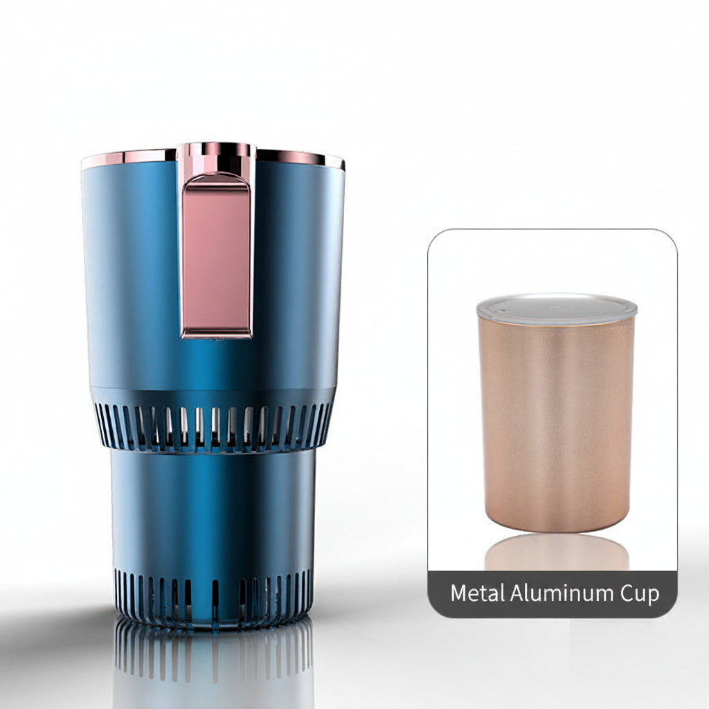 Premium 2-in-1 Car Beverage Cooler and Warmer with Secure Tracked Global Shipping