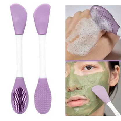 Double Headed Silicone Face Brush