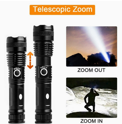 Lumina Pro P70 | High-Intensity Tactical Flashlight (Power Cell Ready)